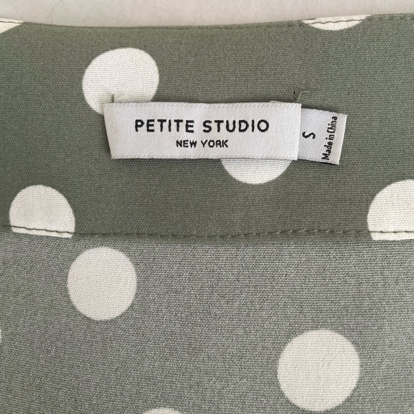 Petite Studio Marjory square neck top, size small - Picture 4 of 6